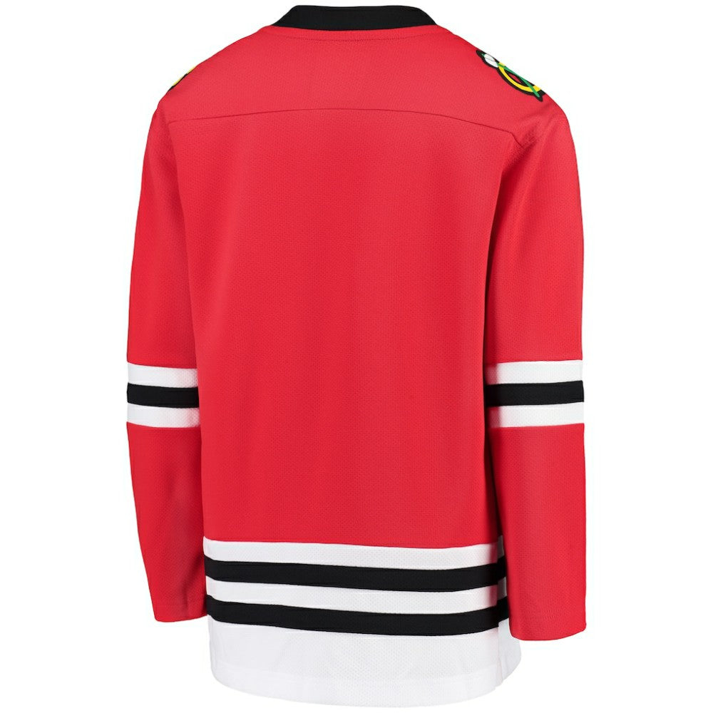 NHL Chicago Blackhawks Fanatics Youth Home Replica Blank Jersey