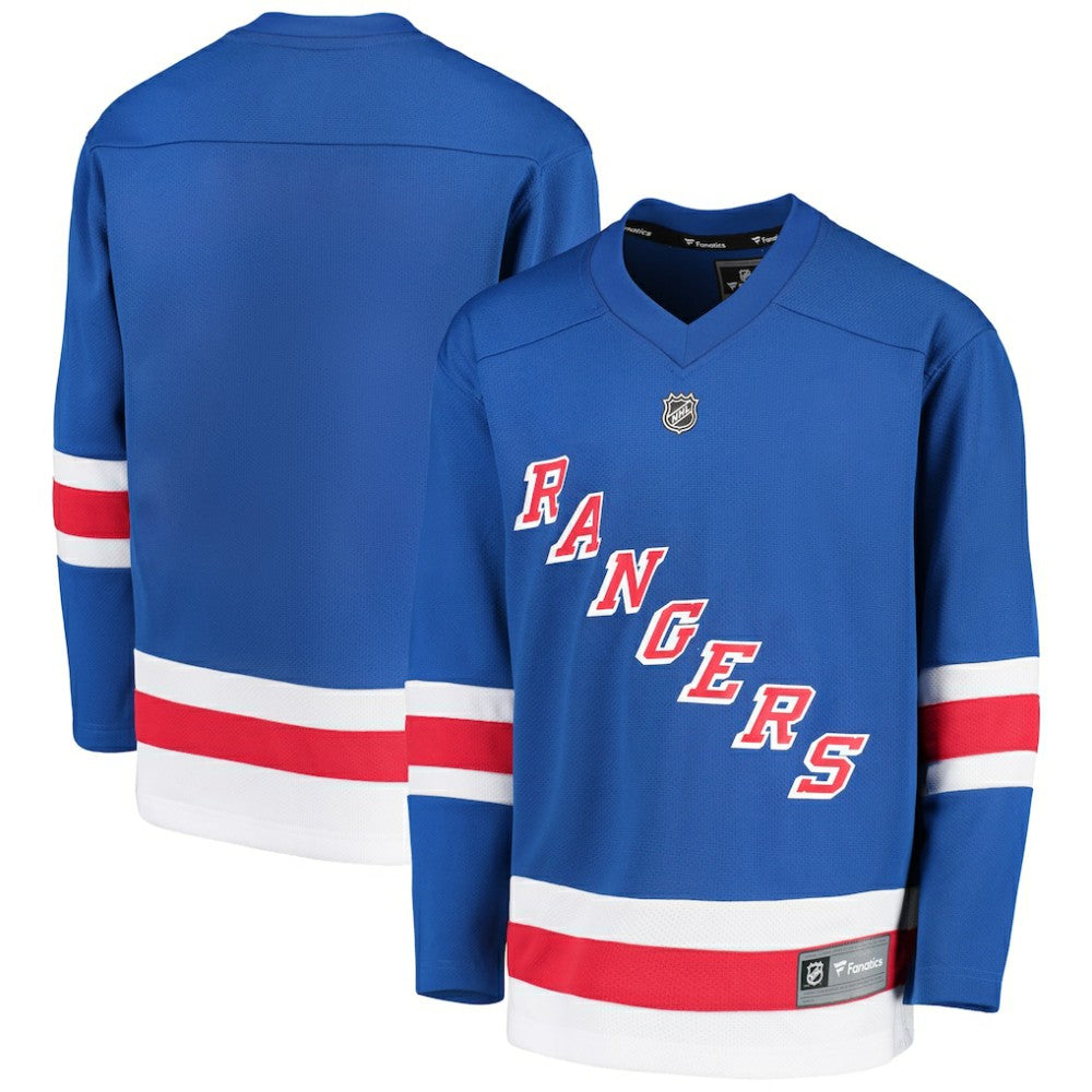 NHL New York Rangers Fanatics Youth Home Replica Blank Jersey