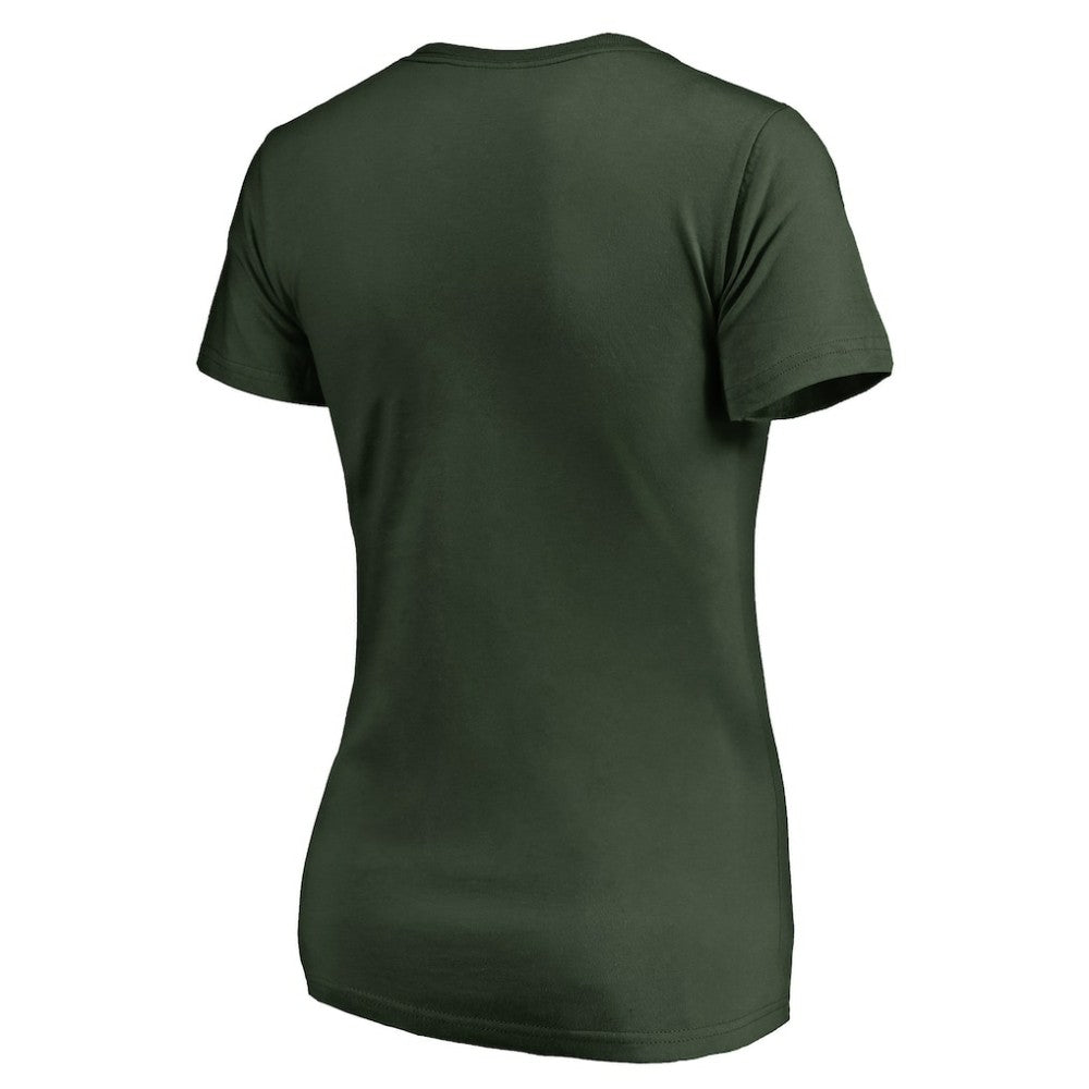 NHL Minnesota Wild Women's Static Logo V-Neck T-Shirt