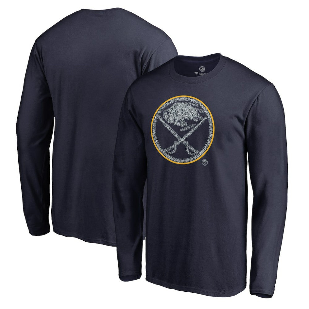 NHL Buffalo Sabres Static Logo Long Sleeve T-Shirt