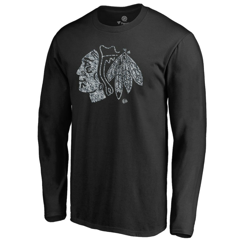 NHL Chicago Blackhawks Static Logo Long Sleeve T-Shirt