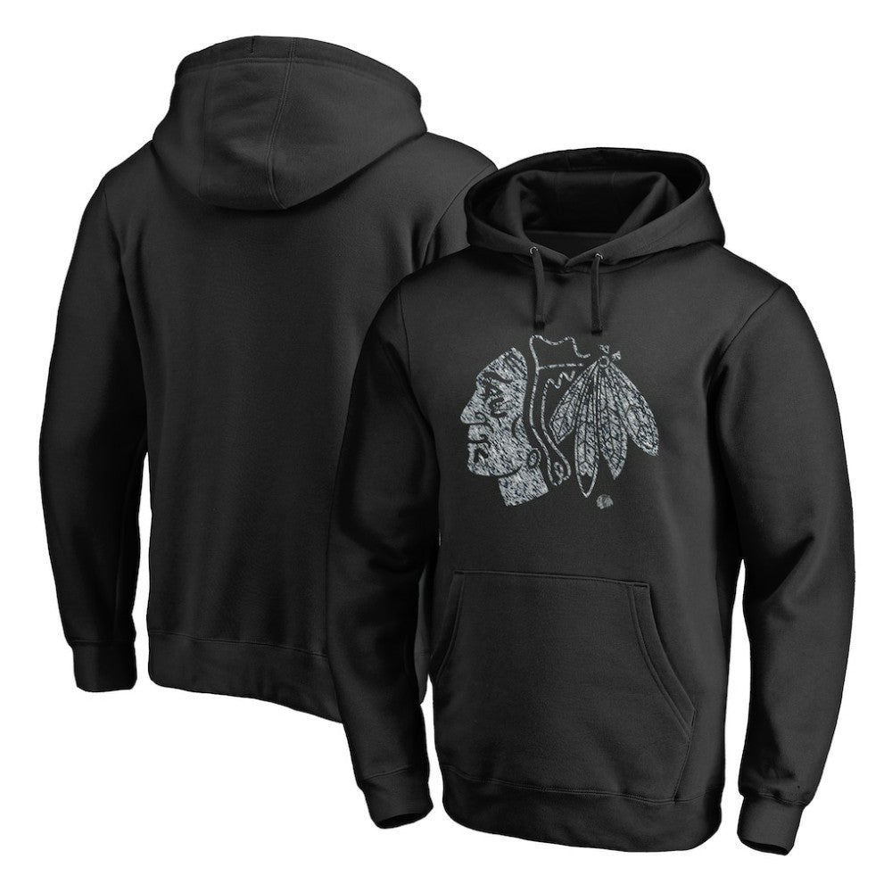 NHL Chicago Blackhawks Static Logo Pullover Hoodie