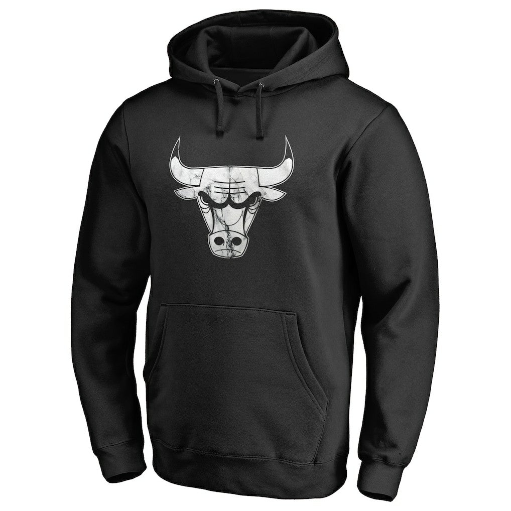 Chicago Bulls Marble Logo Pullover Hoodie