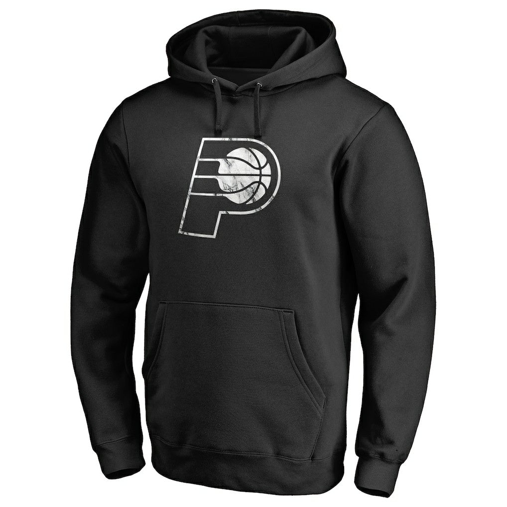 Indiana Pacers Marble Logo Pullover Hoodie