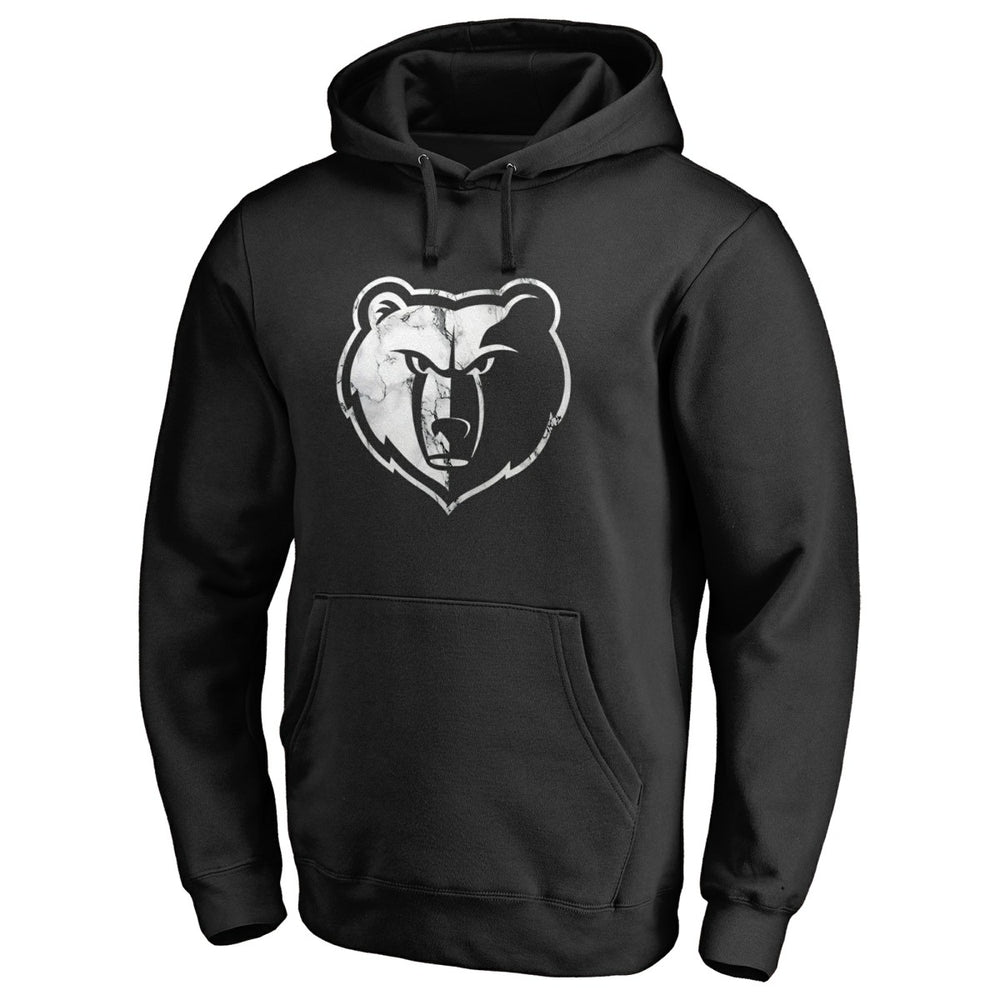 Memphis Grizzlies Marble Logo Pullover Hoodie