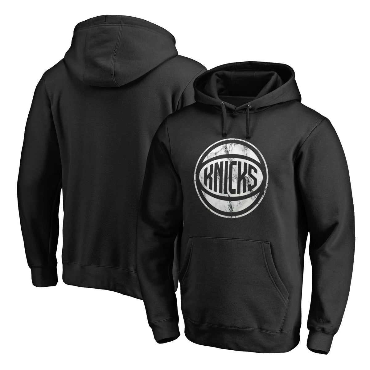 New York Knicks Marble Logo Pullover Hoodie