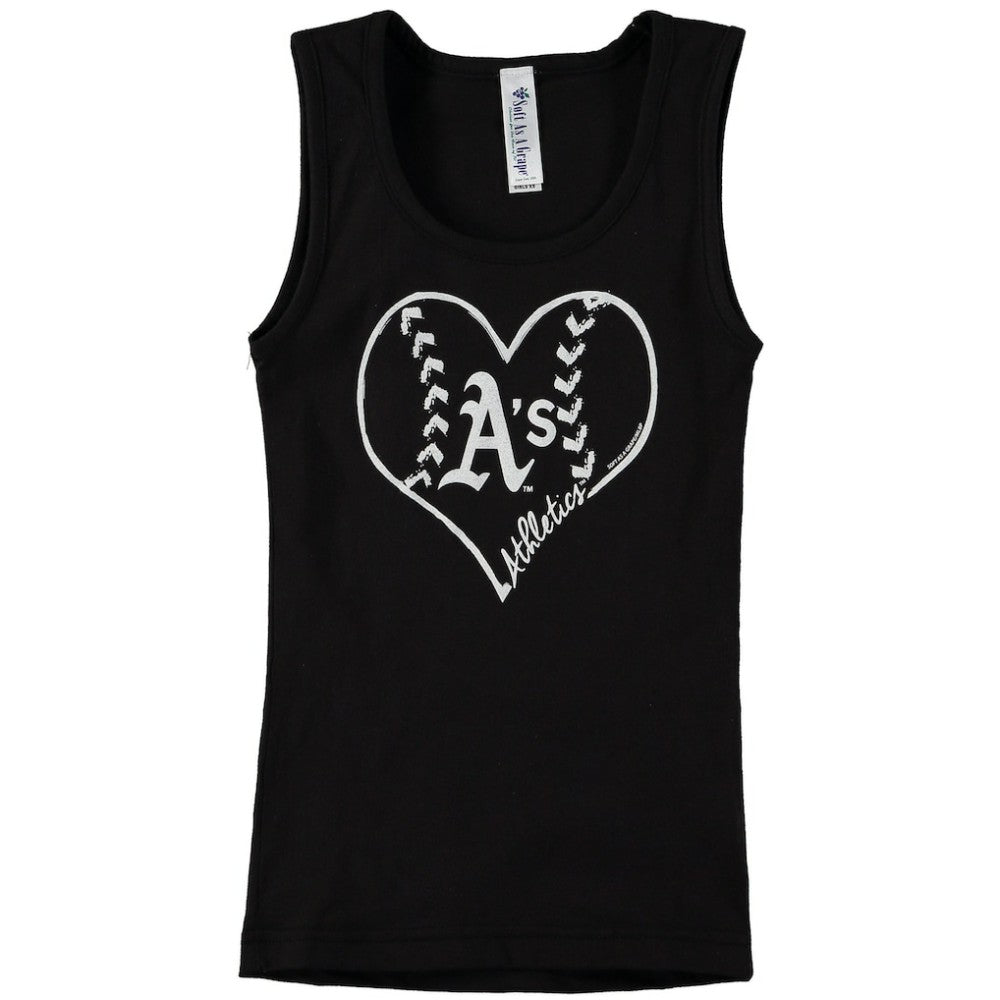 Black Athletics Soft as a Grape Youth Cotton Tank Top