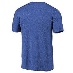 NHL New York Islanders Throwback Vintage Logo Tri-Blend T-Shirt