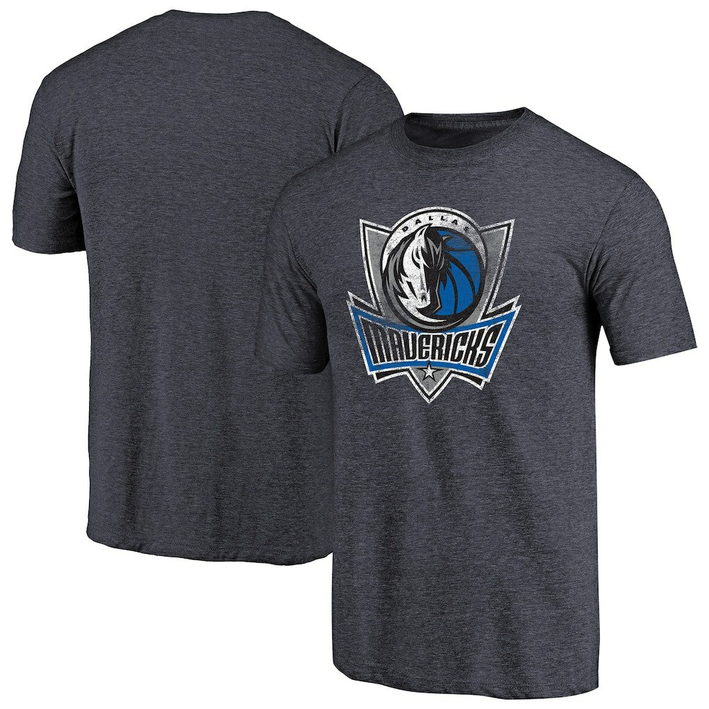 Dallas Mavericks Distressed Logo Tri-Blend T-Shirt sale