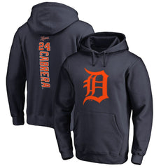 Navy Miguel Cabrera Detroit Tigers Backer Pullover Hoodie