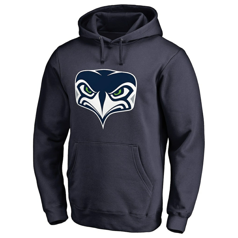 Alternate Team Logo Gear Pullover Hoodie - Seattle Seahawks Hoodies