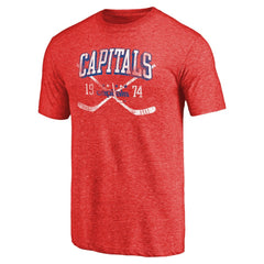 NHL Washington Capitals Vintage Collection Line Shift Tri-Blend T-Shirt