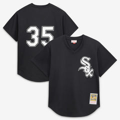 Black Frank Thomas Chicago White Sox Mitchell & Ness Authentic Batting Practice Jersey