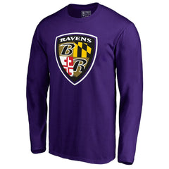 Hometown Collection Long Sleeve T-Shirt - Baltimore Ravens T-shirts