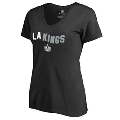 NHL Los Angeles Kings Women's Fan Favorite Team Slogan V-Neck T-Shirt