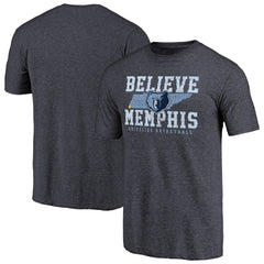 Memphis Grizzlies Believe Memphis Hometown Collection Tri-Blend T-Shirt