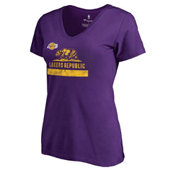 Los Angeles Lakers Women's Lakers Republic Hometown Collection T-Shirt