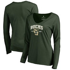 Milwaukee Bucks Women's Wisconsin Basketball Hometown Collection Long Sleeve T-Shirt