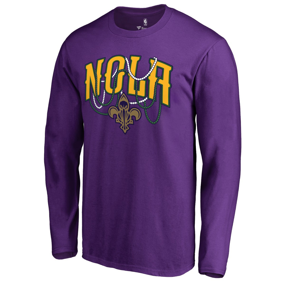 New Orleans Pelicans NOLA Beads Hometown Collection Long Sleeve T-Shirt