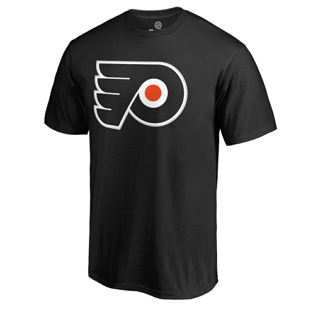 NHL Travis Konecny Philadelphia Flyers Team Logo Backer Name & Number T-Shirt