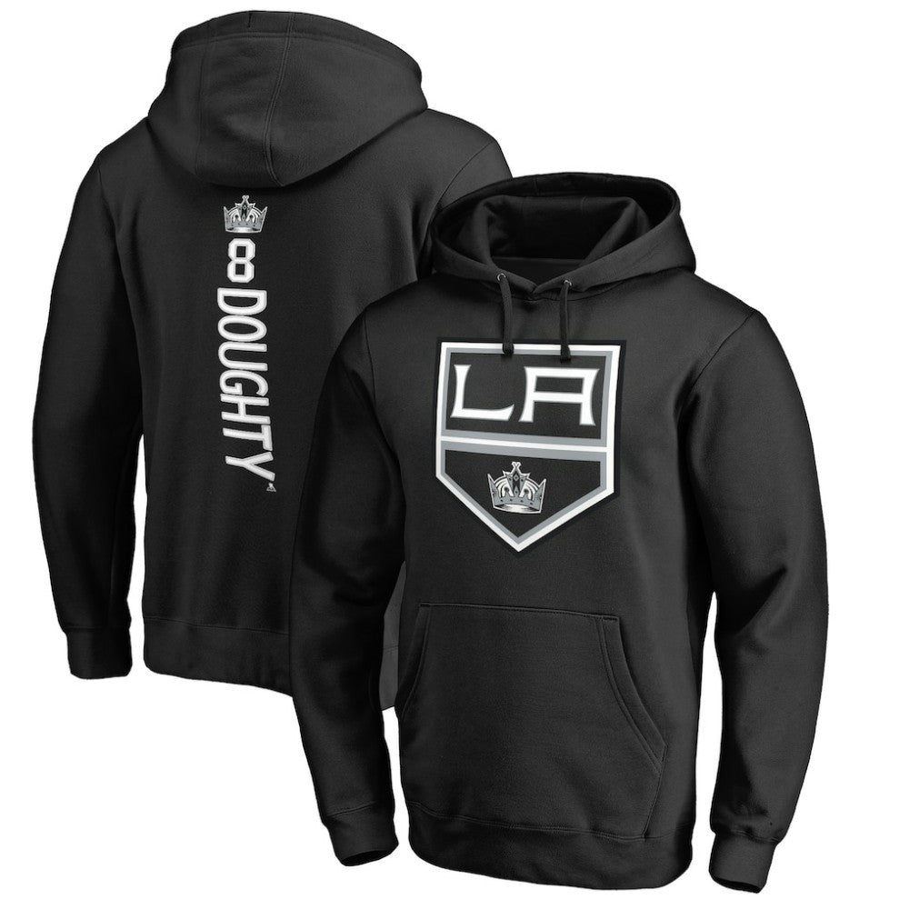 NHL Drew Doughty Los Angeles Kings Backer Name & Number Pullover Hoodie