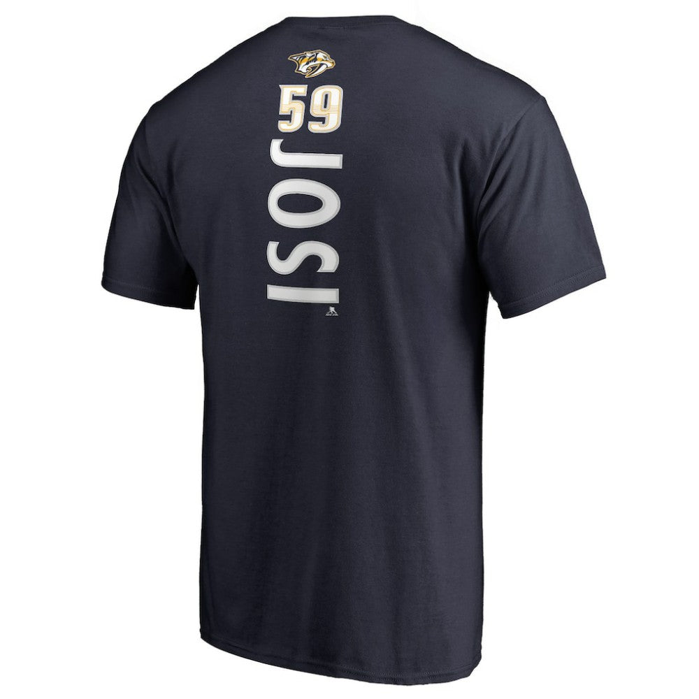 NHL Roman Josi Nashville Predators Backer Name & Number T-Shirt