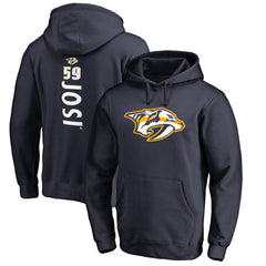 NHL Roman Josi Nashville Predators Backer Name & Number Pullover Hoodie