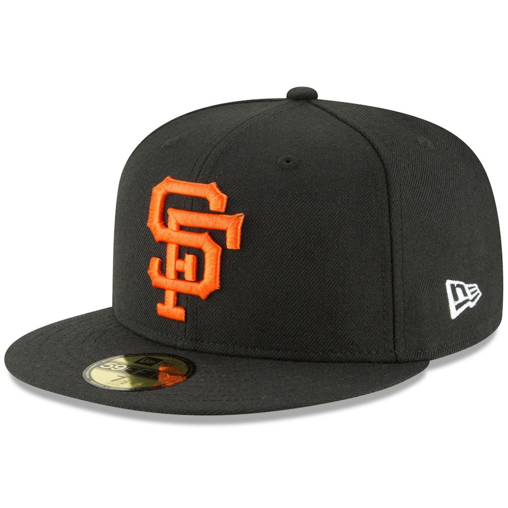 Black San Francisco Giants New Era Cooperstown Collection Wool 59FIFTY Fitted Hat