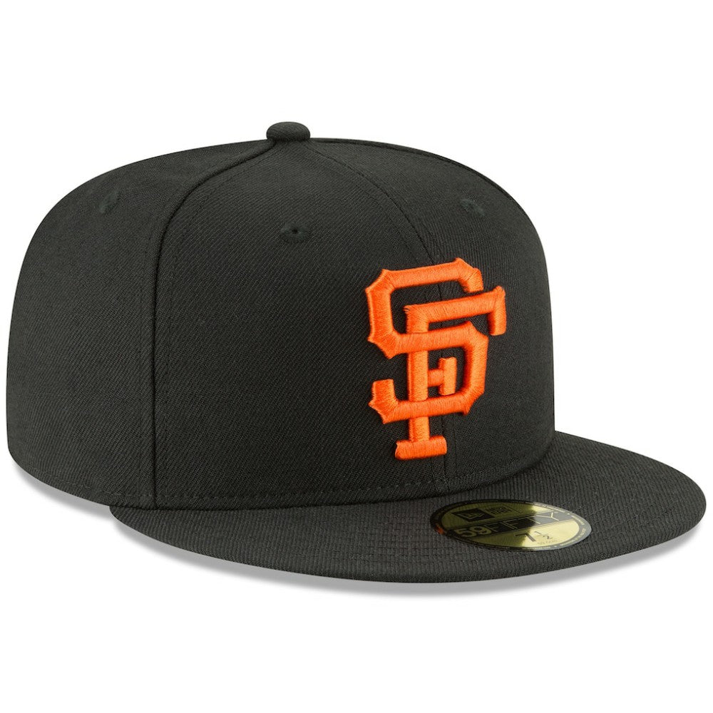Black San Francisco Giants New Era Cooperstown Collection Wool 59FIFTY Fitted Hat