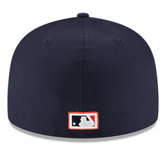 Navy San Diego Padres New Era Cooperstown Collection Wool 59FIFTY Fitted Hat