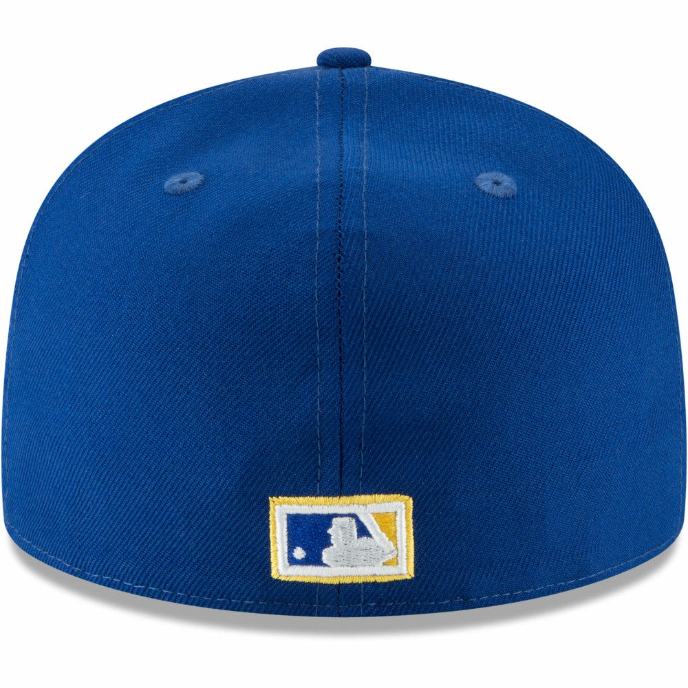 Yellow Milwaukee Brewers New Era Cooperstown Collection Wool 59FIFTY Fitted Hat