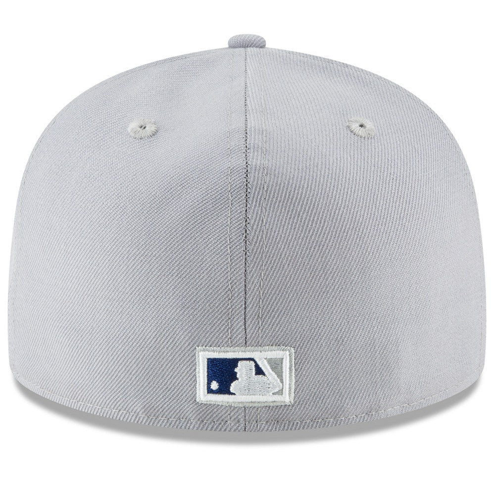 Gray Los Angeles Dodgers New Era Cooperstown Collection Wool 59FIFTY Fitted Hat