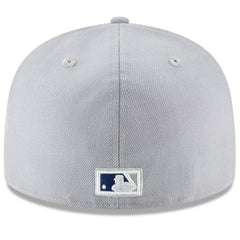 Gray Los Angeles Dodgers New Era Cooperstown Collection Wool 59FIFTY Fitted Hat