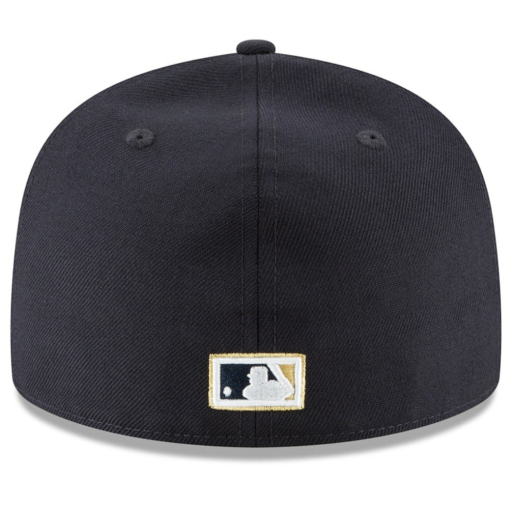 Navy Houston Astros New Era Cooperstown Collection Wool 59FIFTY Fitted Hat