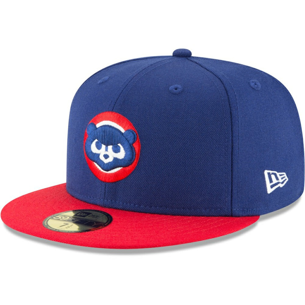Royal Chicago Cubs New Era Cooperstown Collection Wool 59FIFTY Fitted Hat