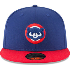 Royal Chicago Cubs New Era Cooperstown Collection Wool 59FIFTY Fitted Hat