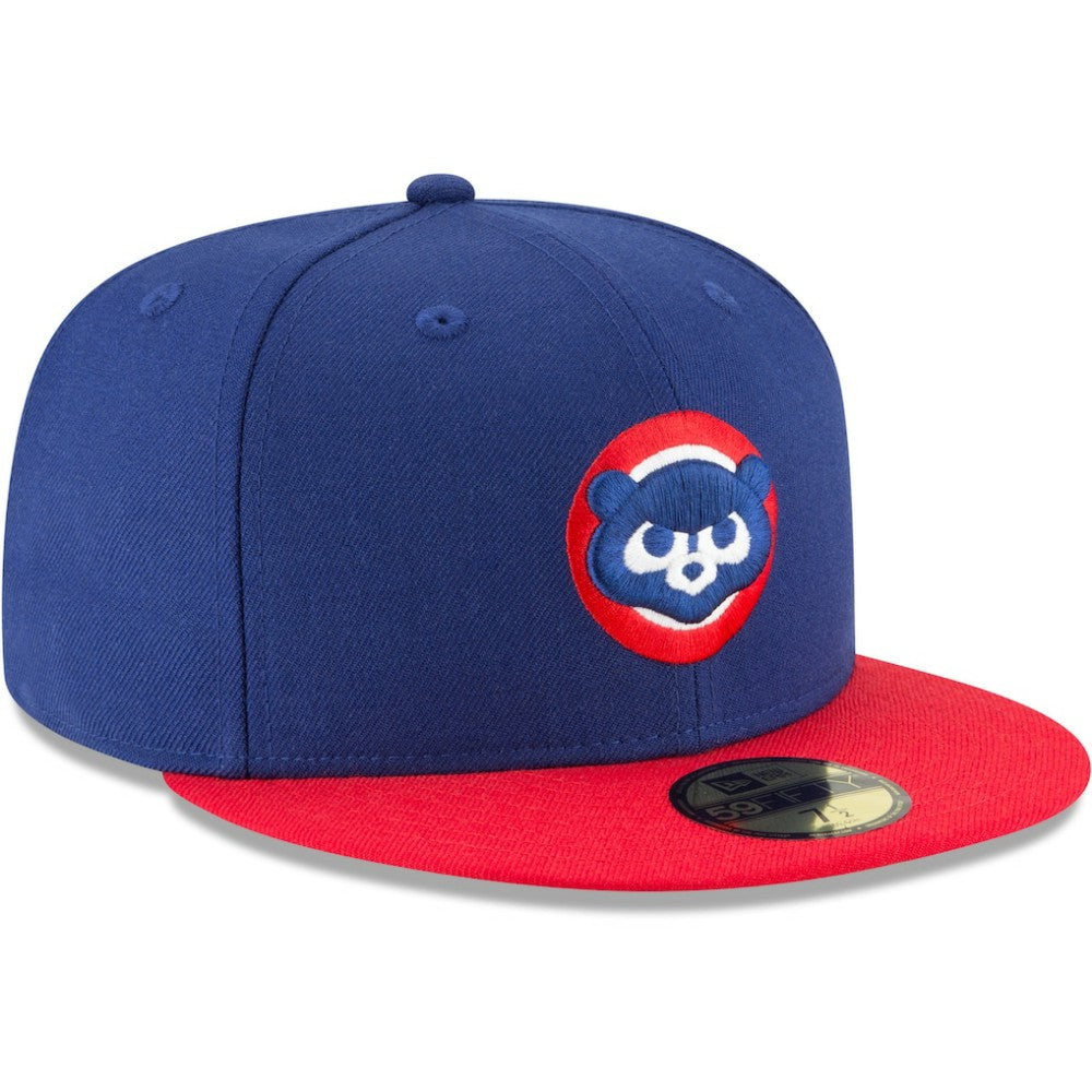 Royal Chicago Cubs New Era Cooperstown Collection Wool 59FIFTY Fitted Hat
