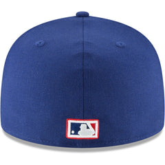 Royal Chicago Cubs New Era Cooperstown Collection Wool 59FIFTY Fitted Hat