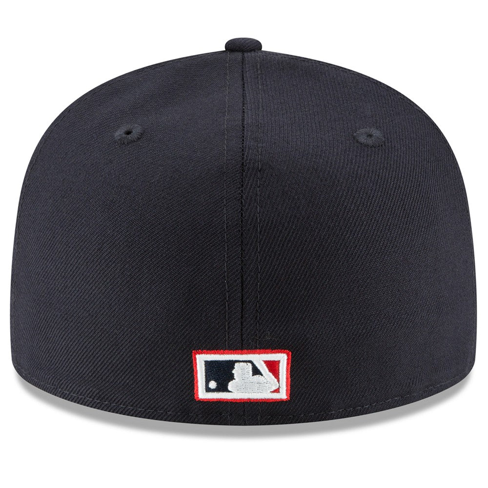 Navy California Angels New Era Cooperstown Collection Wool 59FIFTY Fitted Hat