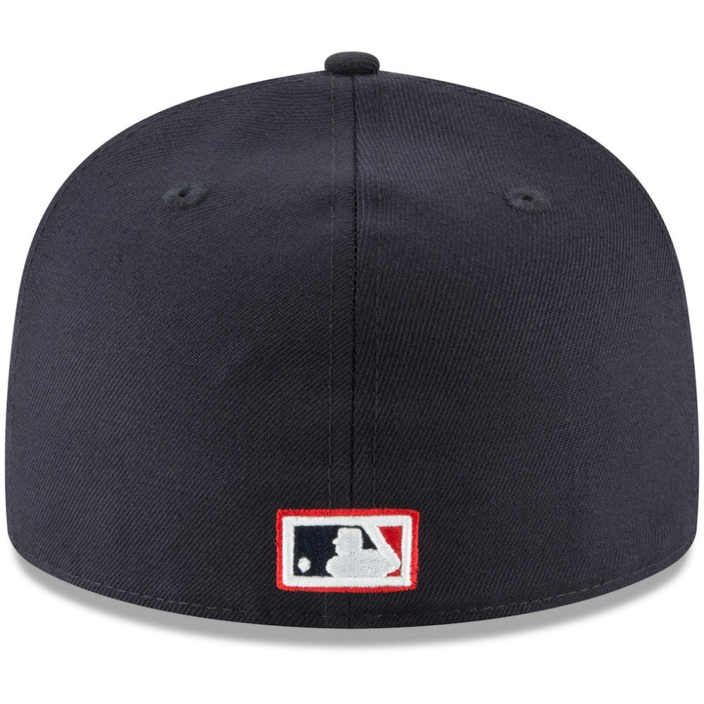Navy Boston Red Sox New Era Cooperstown Collection Wool 59FIFTY Fitted Hat