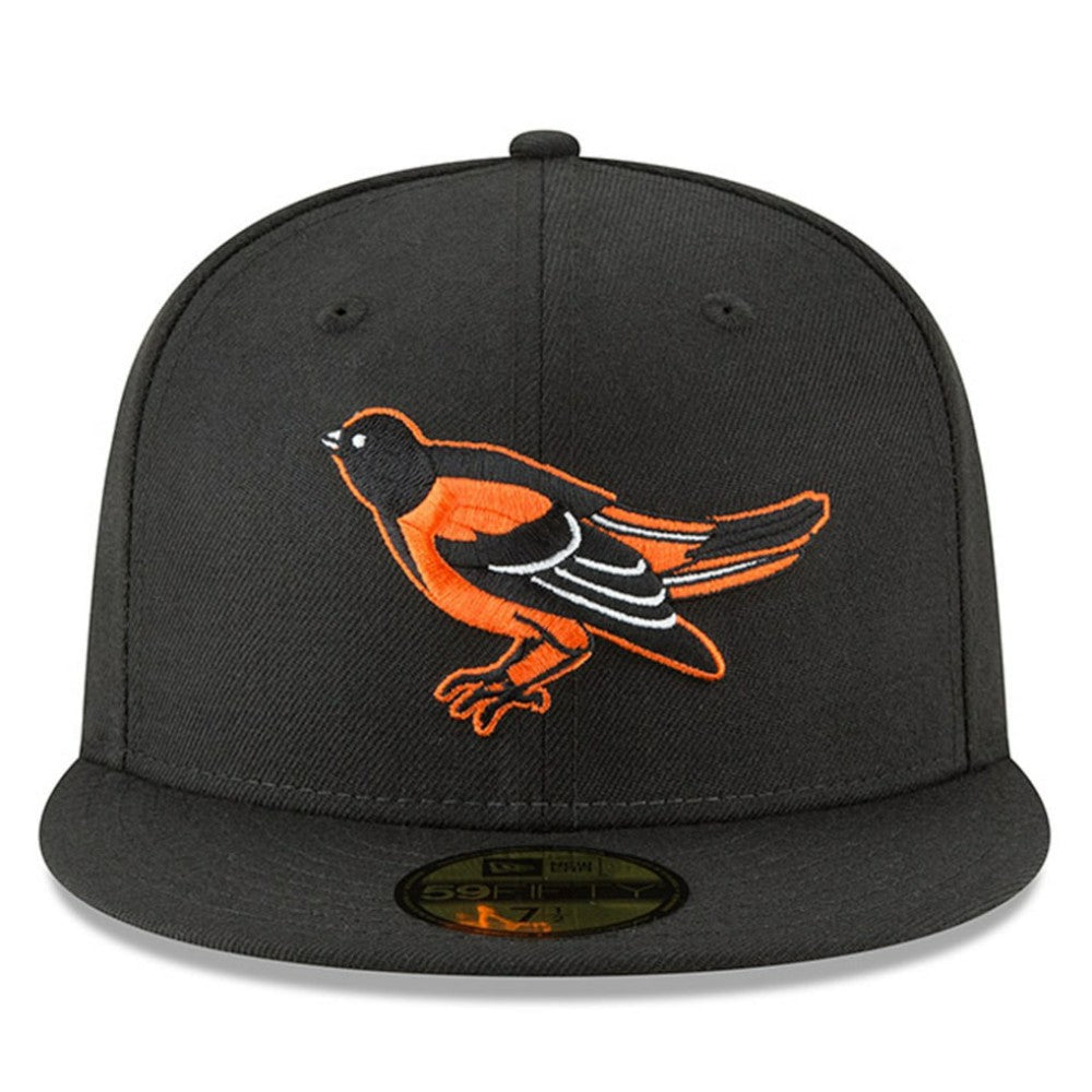 Black Baltimore Orioles New Era Cooperstown Collection Wool 59FIFTY Fitted Hat