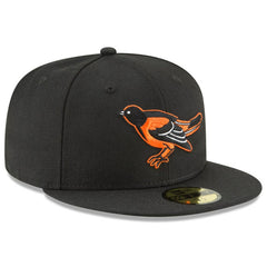 Black Baltimore Orioles New Era Cooperstown Collection Wool 59FIFTY Fitted Hat