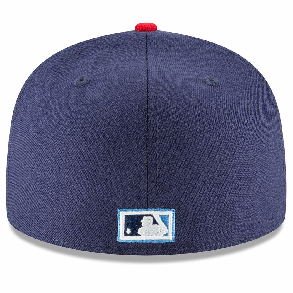 Navy California Angels New Era Cooperstown Collection Wool 59FIFTY Fitted Hat