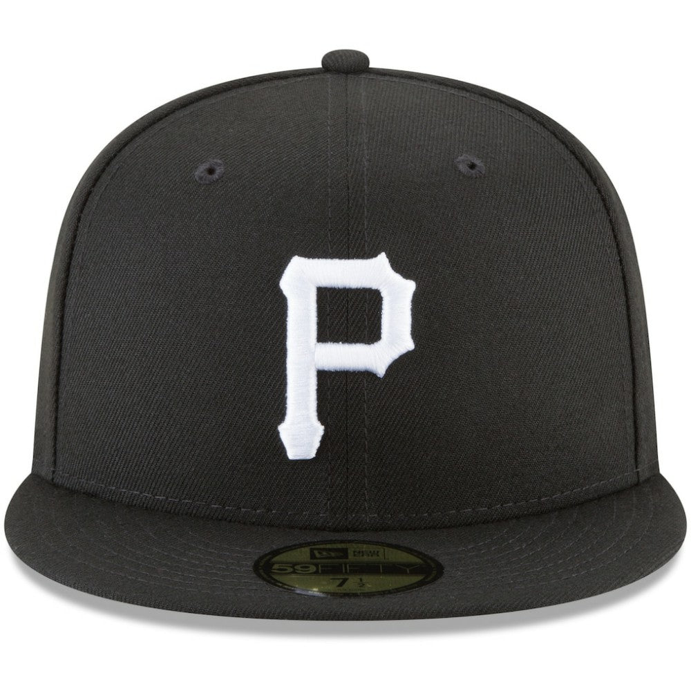 Black Pittsburgh Pirates New Era 59FIFTY Fitted Hat