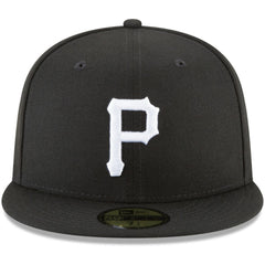 Black Pittsburgh Pirates New Era 59FIFTY Fitted Hat
