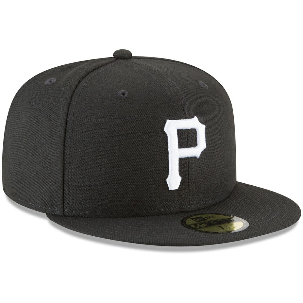 Black Pittsburgh Pirates New Era 59FIFTY Fitted Hat