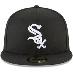 Black Chicago White Sox New Era 59FIFTY Fitted Hat