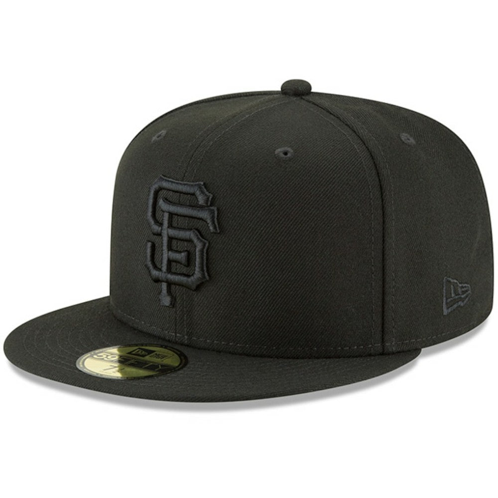 Black San Francisco Giants New Era Primary Logo Basic 59FIFTY Fitted Hat