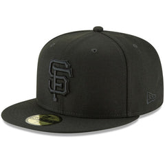 Black San Francisco Giants New Era Primary Logo Basic 59FIFTY Fitted Hat