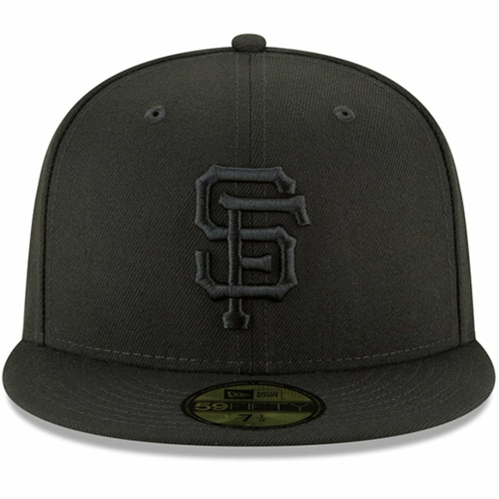 Black San Francisco Giants New Era Primary Logo Basic 59FIFTY Fitted Hat